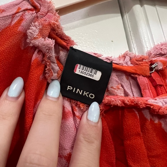 PINKO Pink Aquarius Tuta Jumpsuit Size 4 US $572 - Picture 8 of 10